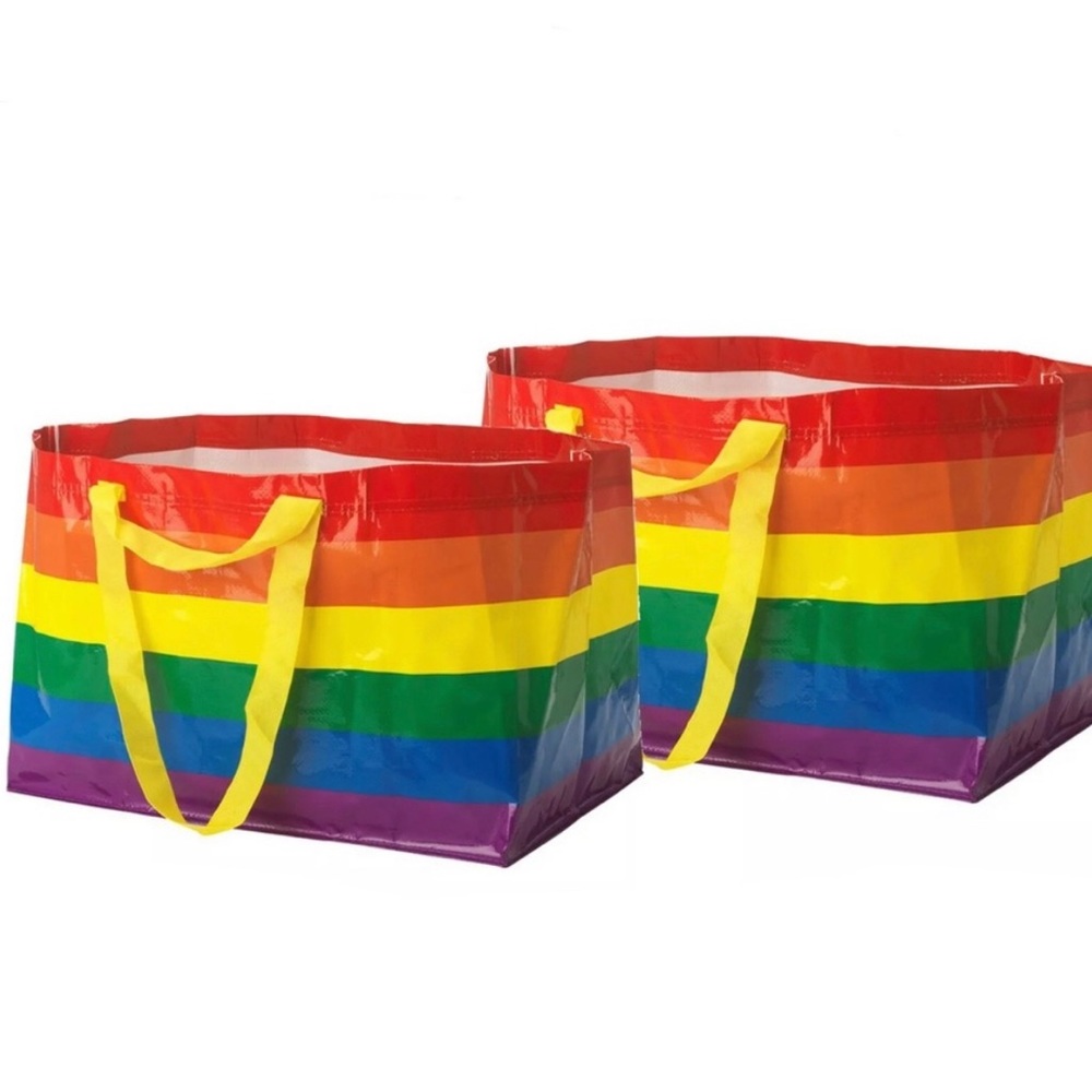 Set of (2) - IKEA Pride Large Bags